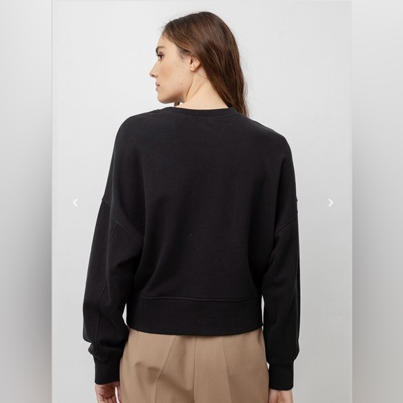 New! RAILS Alice Logo Sweatshirt in Neon Rails 🖤 Medium NWT! - Picture 2 of 6